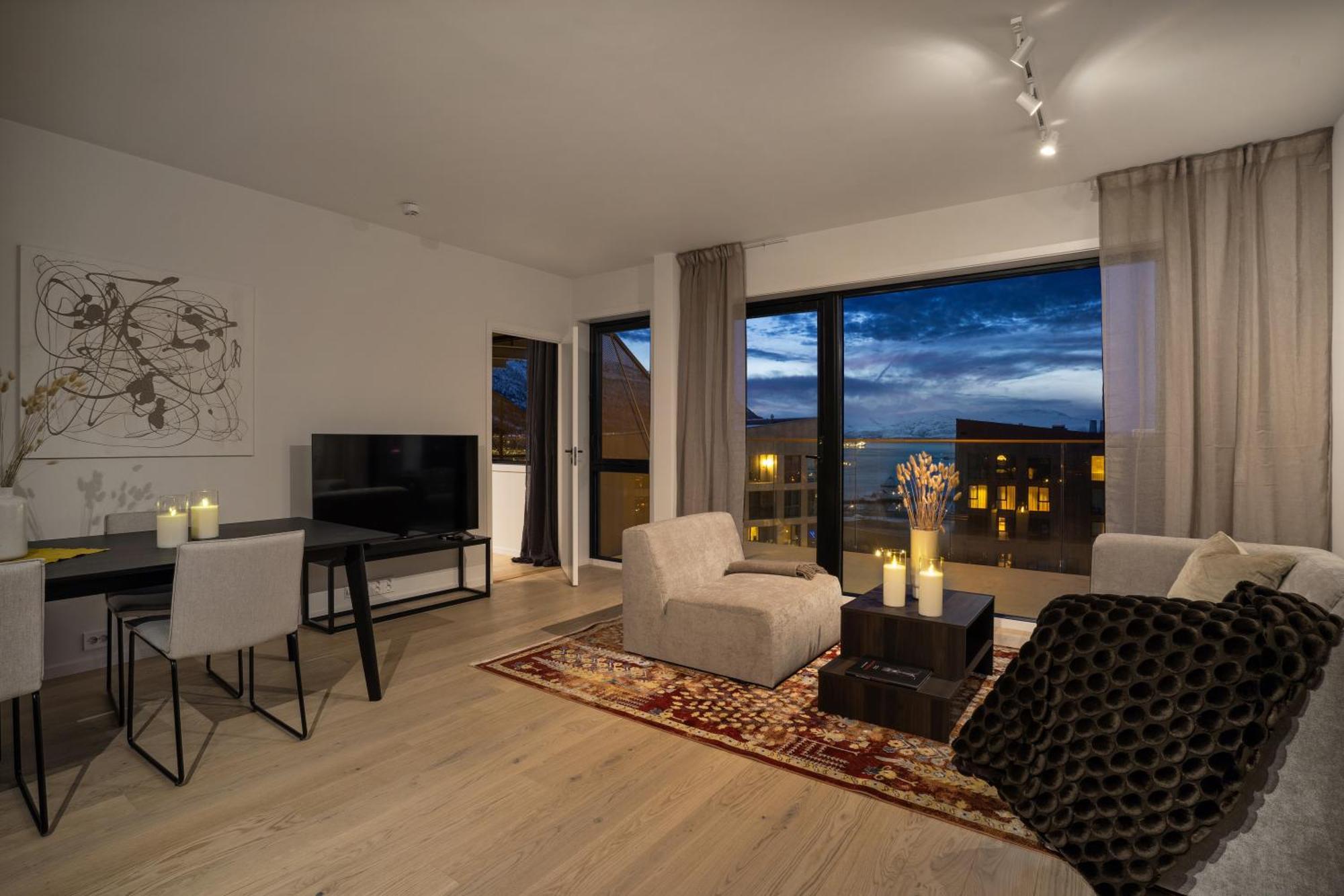 Totalapartments Vervet Gjoa Tromsø Szoba fotó