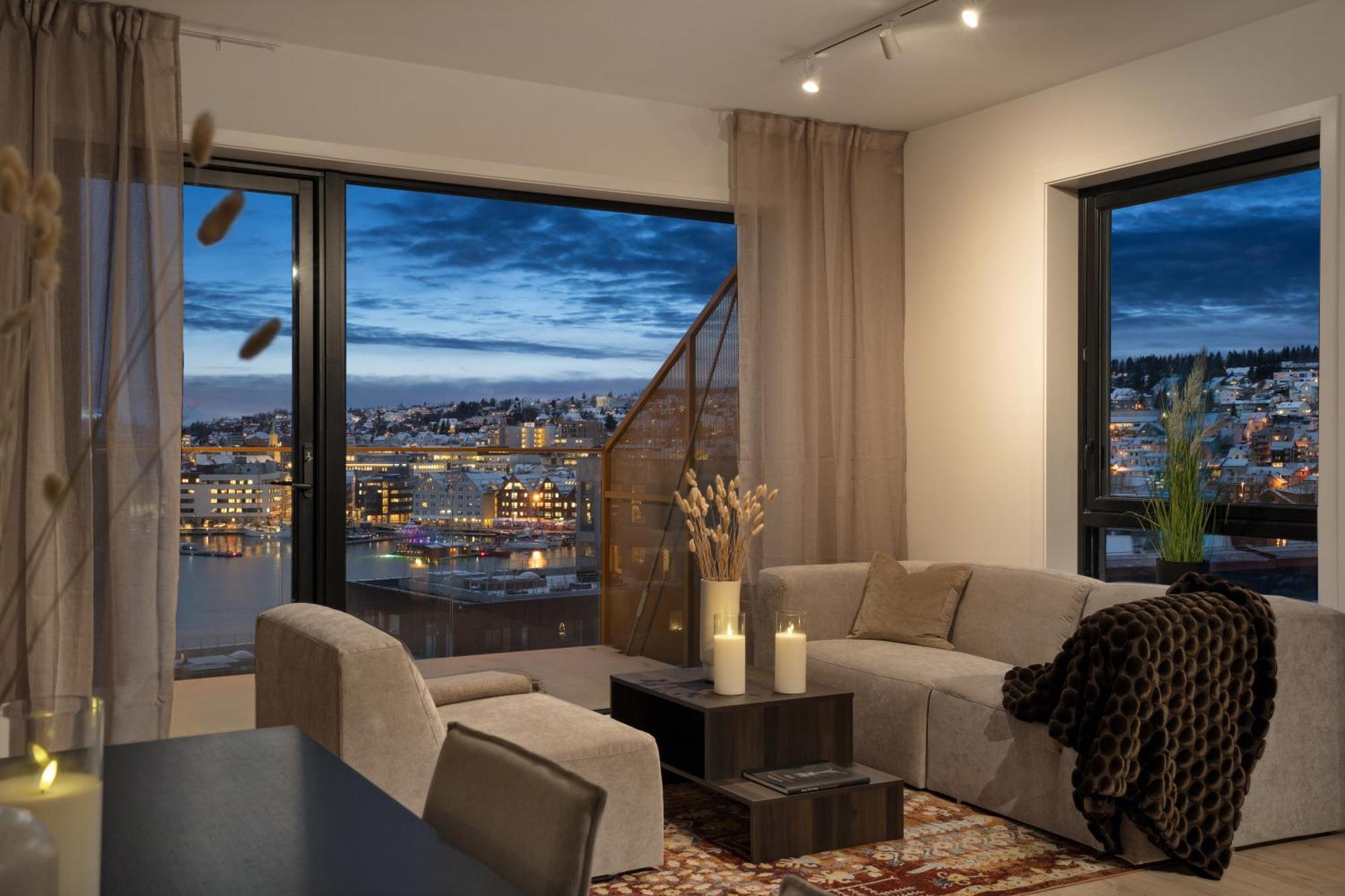 Totalapartments Vervet Gjoa Tromsø Szoba fotó
