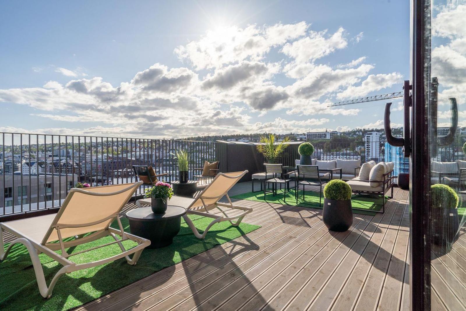 Totalapartments Vervet Gjoa Tromsø Kültér fotó